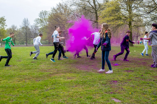 Foto bij Color Run