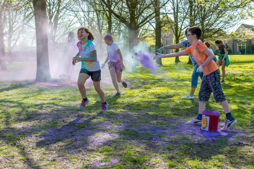 Foto bij Colorrun 2018