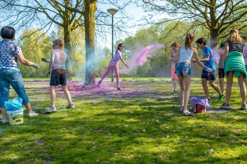 Foto bij Colorrun 2018