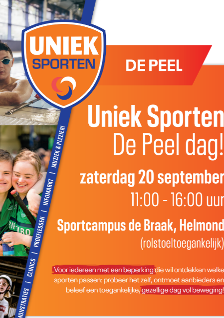 Flyer de Peel dag!