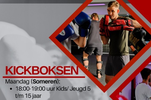 Les van professioneel kickbokser Mike Frenken 